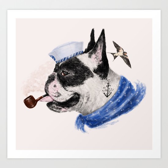 F.B.D Art Print