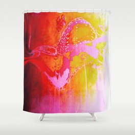Pink Lemonade Shower Curtain