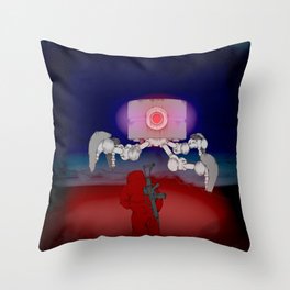 Robotpocalypse Throw Pillow