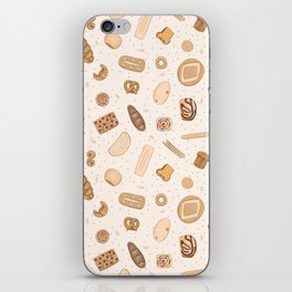Bread Baking tossed  iPhone Skin