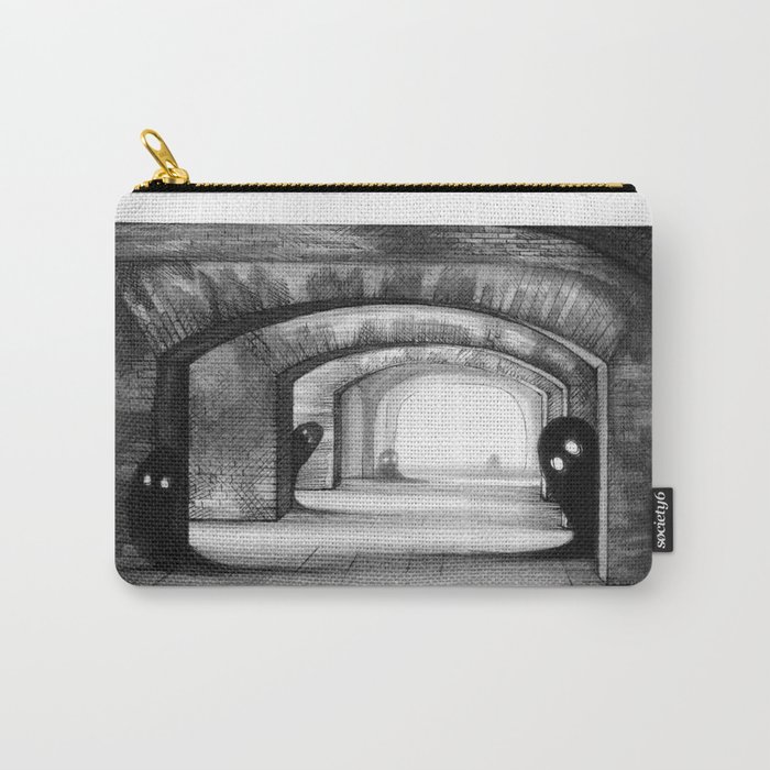 Ghosts in the Halls Carry-All Pouch