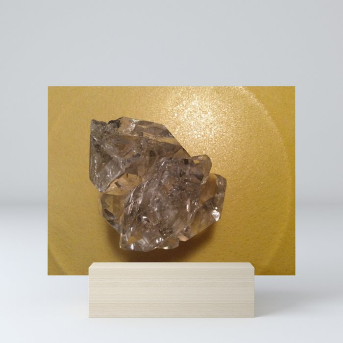 Quartz crystal from New York Mini Art Print