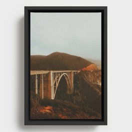 Bixby Bridge | Big Sur | California  Framed Canvas