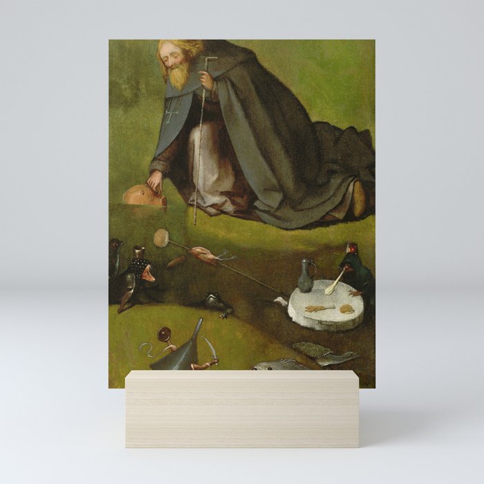 De verzoeking van de heilige Antonius - Hieronymus Bosch Mini Art Print