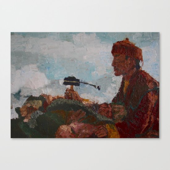PRAYER FOR A DEAD Canvas Print