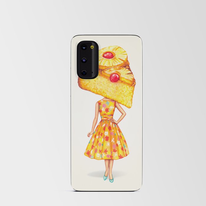 Cake Head Pin-Up: Pineapple Upside-down Cake Android Card Case