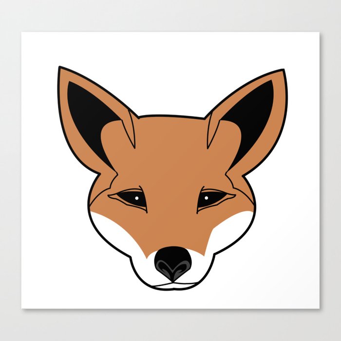 Fox the Fox Canvas Print
