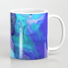 Violet Blue - Abstract Art By Sharon Cummings Coffee Mug
