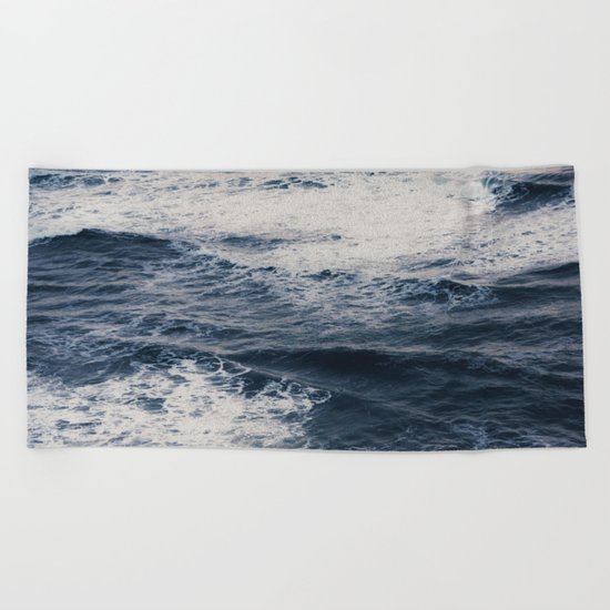 Crashing Surf Beach Towel