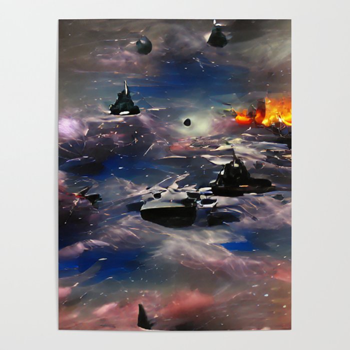 Space War Poster