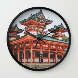 Japanese Temple Wall Clock