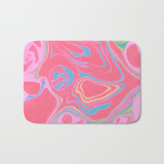Suminagashi 04 Bath Mat