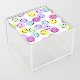 Bright neon smiley design  Acrylic Box