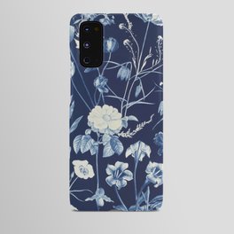 Cyanotype Painting (Roses, Orchids, Tulips, Fern, Fritillarias, etc) Android Case