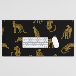 Big Cat Pattern Desk Mat