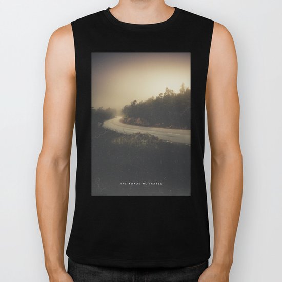 The roads we travel Biker Tank