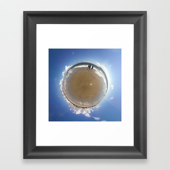 Marble Beach Framed Art Print
