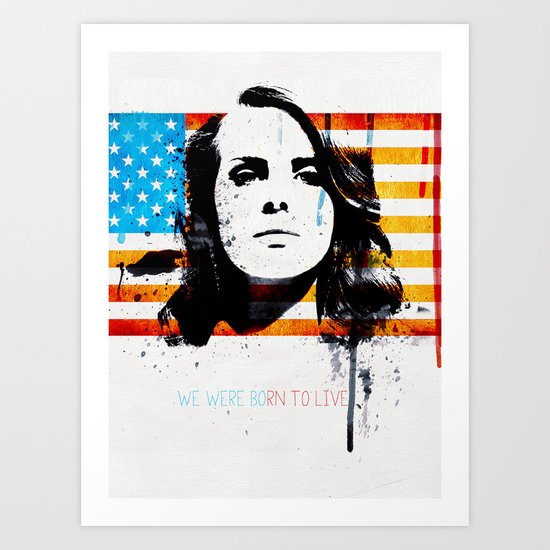 Born to dream Art Print