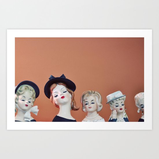 Ladies Who Lunch Art Print