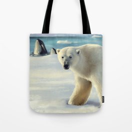 Polar bear Tote Bag