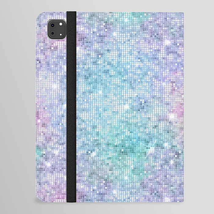 Luxury Holographic Sparkle Pattern iPad Folio Case