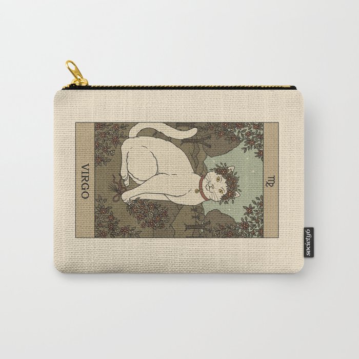 Virgo Cat Carry-All Pouch
