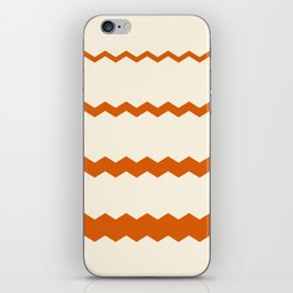 Abstraction_NATURE_RIVER_STREAM_WAVE_LINE_POP_ART_0420A iPhone Skin
