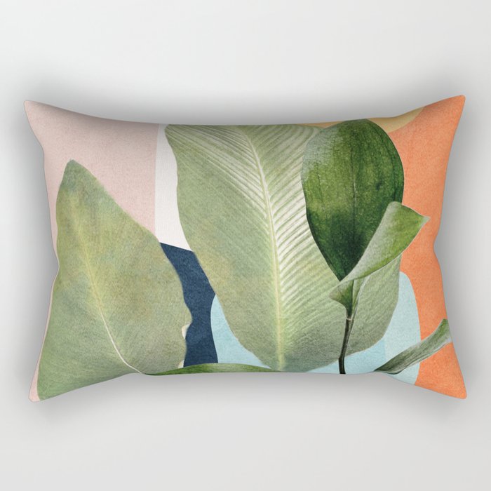 Nature Geometry VII Rectangular Pillow