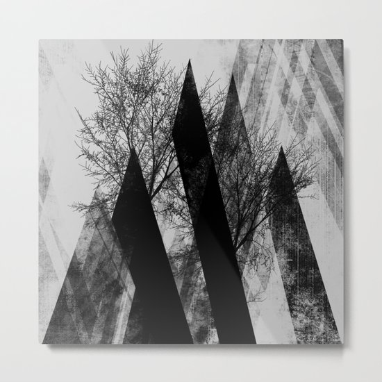 TREES V2 Metal Print