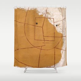 One Who Understands Abstract faces "painting · modern · abstract art " Paul Klee Shower Curtain