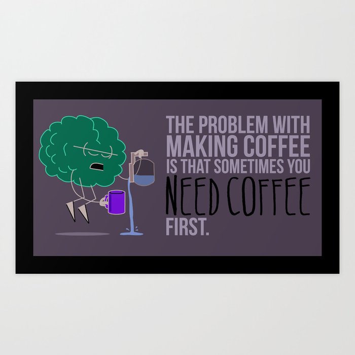 Personal Coffee Cup Art Print