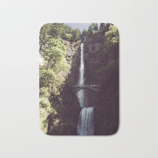 Multnomah Falls Waterfall Bath Mat