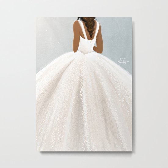 Black Girl Magic 2 Metal Print By Vashtiharrison Society6