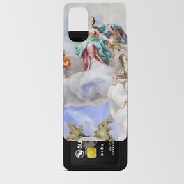 Baroque mural painting in Karlskirche (St. Charles's Church), Vienna, Austria Android Card Case