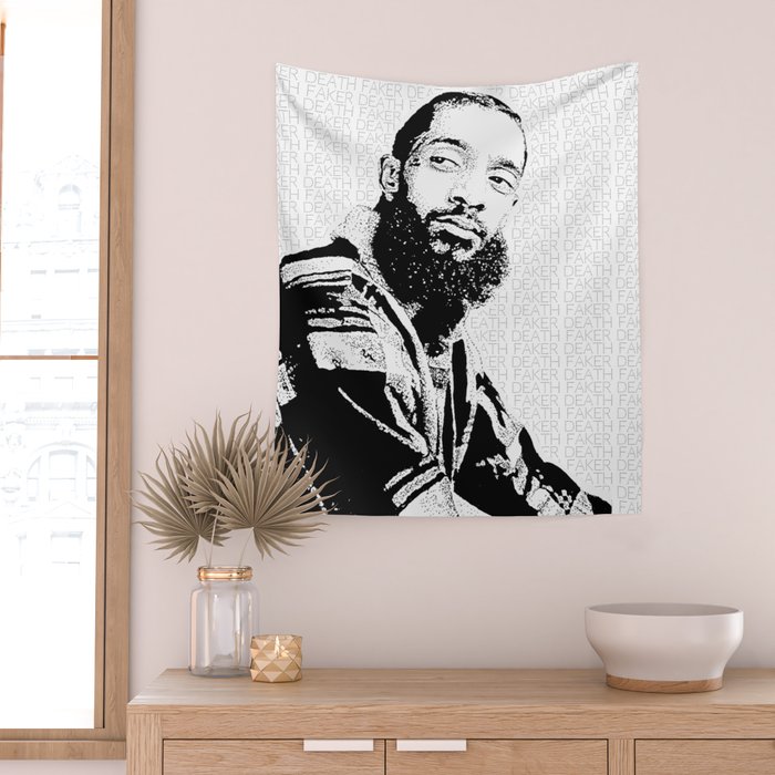 Lord Nipsey Hussle Wall Tapestry