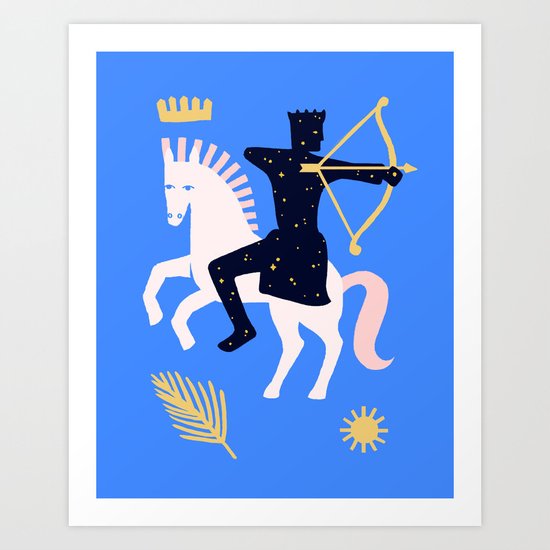 Apocalypse Horseman of Victory Art Print