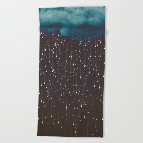 Let It Fall Beach Towel