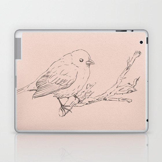 Hand Drawning Of A Bird Laptop Ipad Skin By Design4ustudio Society6