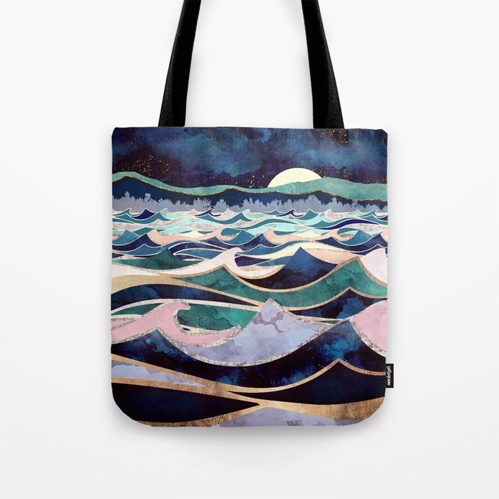 Moonlit Ocean Tote Bag
