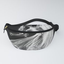 Dance; having the time of your life, female dancer black and white portrait photograph - photography - photographs Fanny Pack