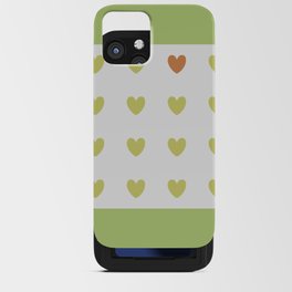 Minimal heart collection 1 iPhone Card Case