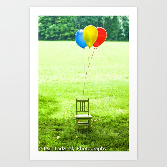 Celebrate! Balloons Art Print