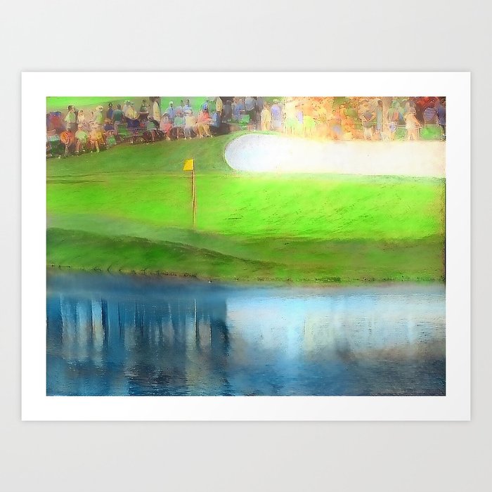 The Masters Golf - The Masters 16th Hole - Augusta National Art Print