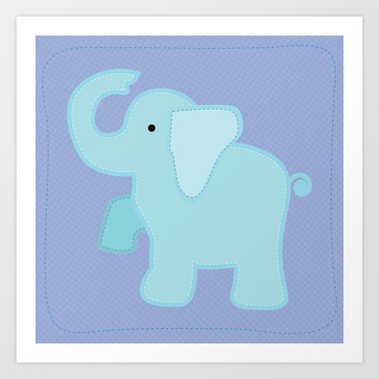 elephant Art Print