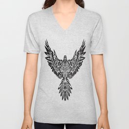 Spirit Falcon V Neck T Shirt