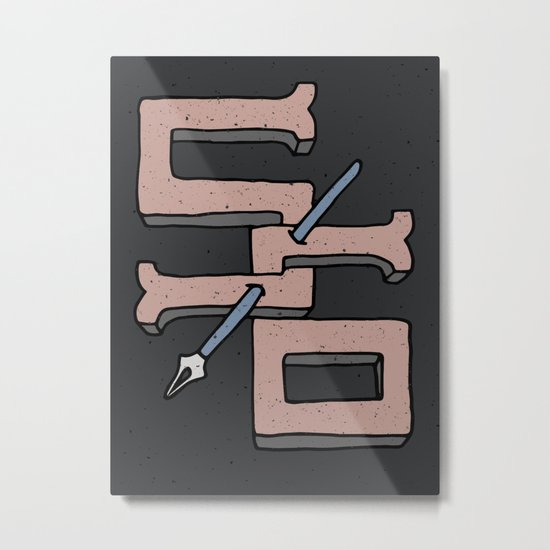 S6 STRIKE Metal Print