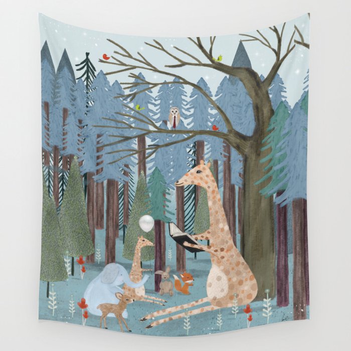 little story time Wall Tapestry