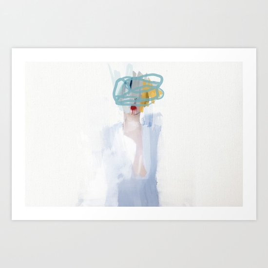 Heads 3 Art Print