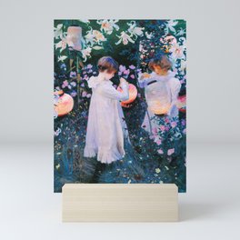 John Singer Sargent - Carnation, Lily, Lily, Rose Mini Art Print