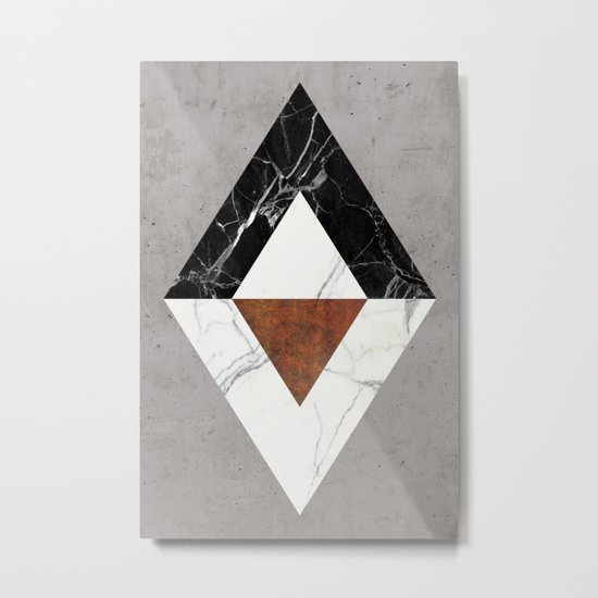 Marble Abstract Metal Print